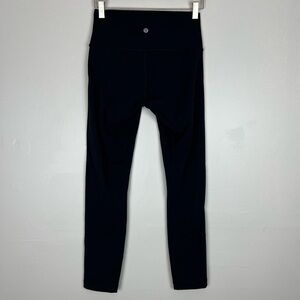 Lululemon Wunder Under High Rise Tight Black Size 6